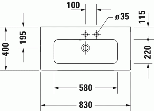 Duravit Me by Starck 234283