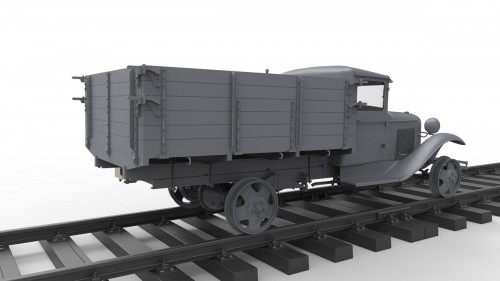 MiniArt 1.5 Ton Railroad Truck AA Type (1:35)