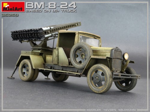 MiniArt BM-8-24 Bassed on 1.5 Truck (1:35)