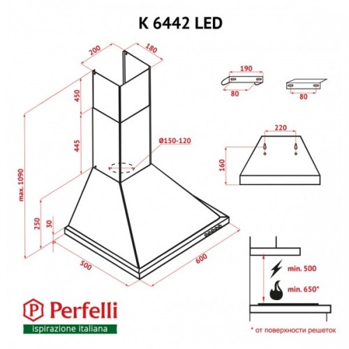 Perfelli K 6442 I LED