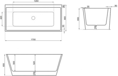 Polimat Lea 170x80