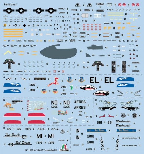 ITALERI A-10 A/C Thunderbolt II (1:72)