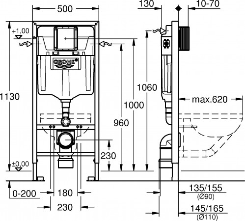 Grohe Solido 39418000 WC