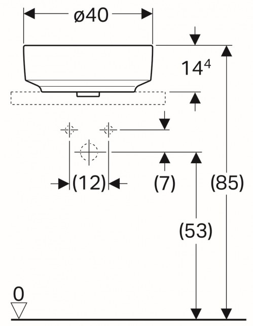 Geberit VariForm 40 500768012