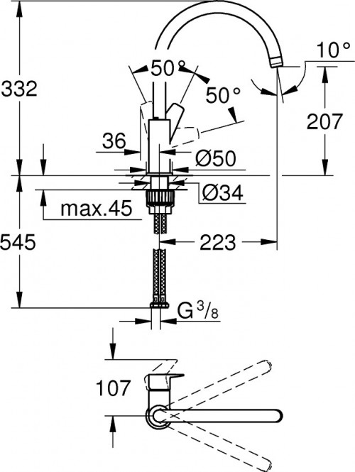 Grohe BauEdge New 31367