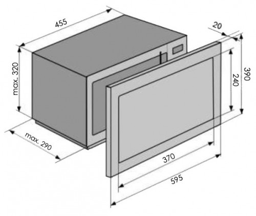VENTOLUX MWBI 25 G BK TC