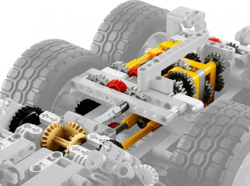 Lego 6x6 Volvo Articulated Hauler 42114