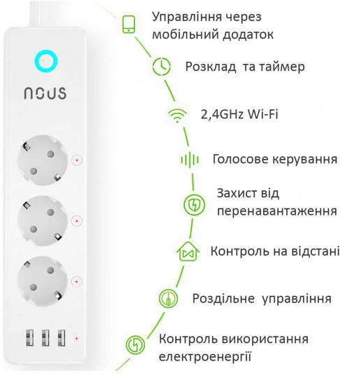 Nous A5 Power Strip