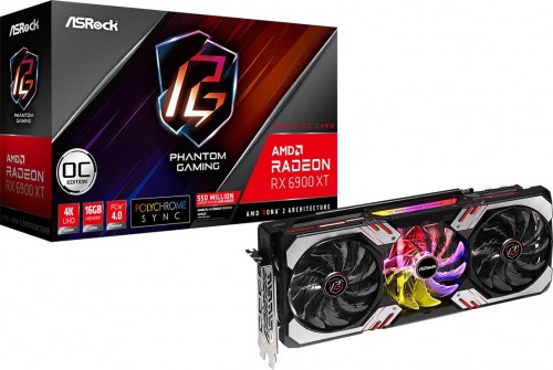 ASRock Radeon RX 6900 XT Phantom Gaming D 16G OC