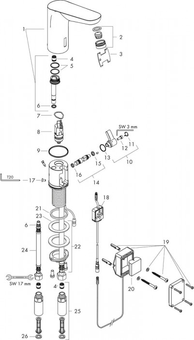 Hansgrohe Focus 31171000