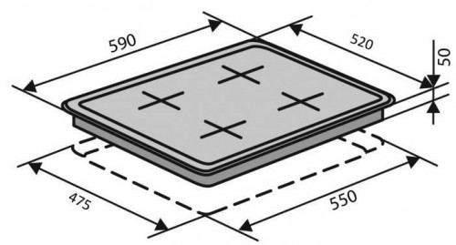 VENTOLUX HSF640-D3 CS BK