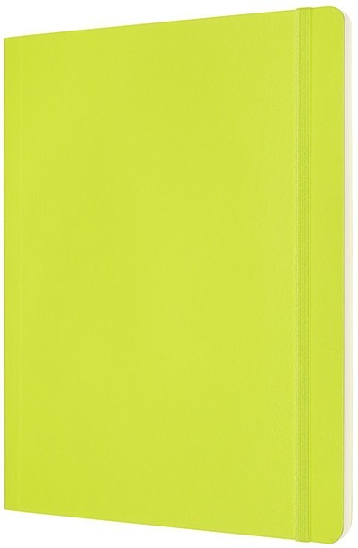 Moleskine Plain Soft Notebook Large lime