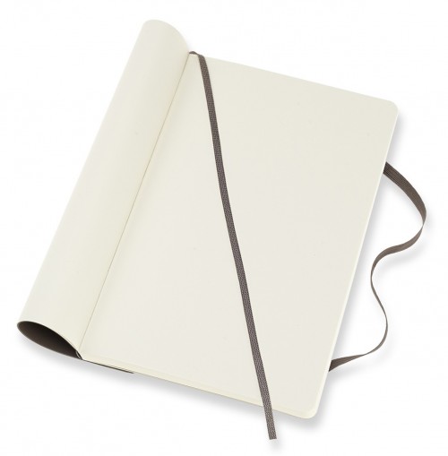 Moleskine Plain Notebook Large Soft Brown