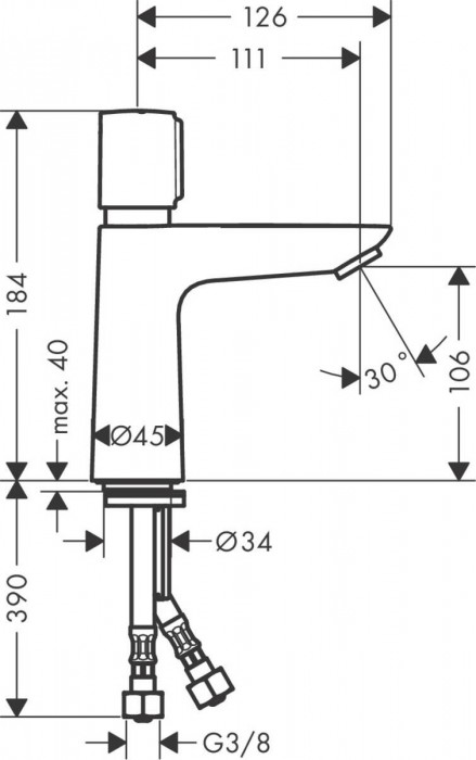 Hansgrohe Talis E 71718000