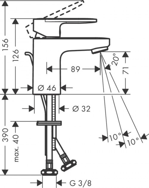 Hansgrohe Vernis Blend 71550000