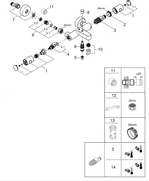 Grohe Precision Get 34774000