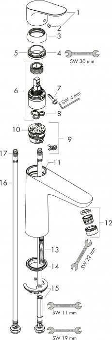 Hansgrohe Focus 31513000