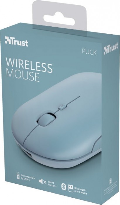 Trust Puck Rechargeable Bluetooth Wireless Mouse