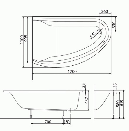 Kolo Mirra 170x110