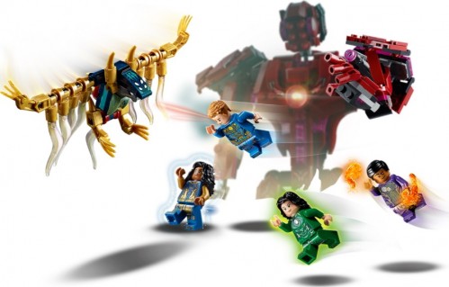 Lego Marvel The Eternals In Arishems Shadow 76155