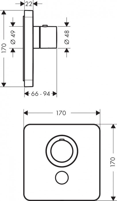 Axor Shower Select 36706000