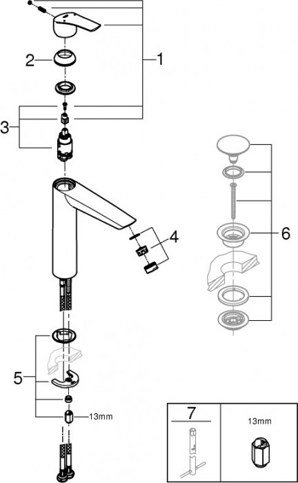 Grohe Eurosmart 23971003