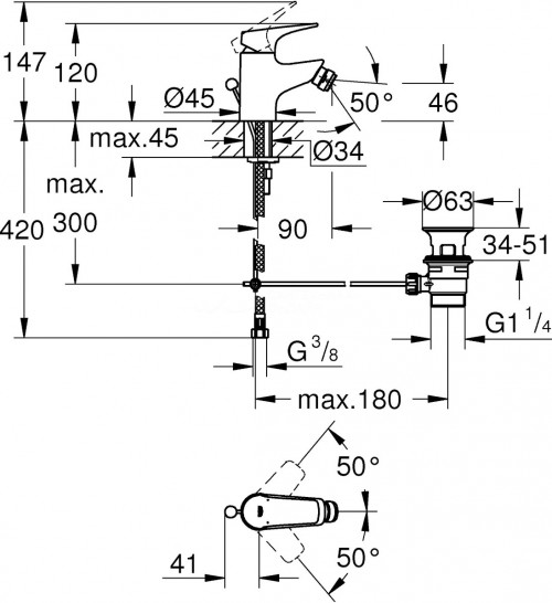 Grohe Start Flow 23770000