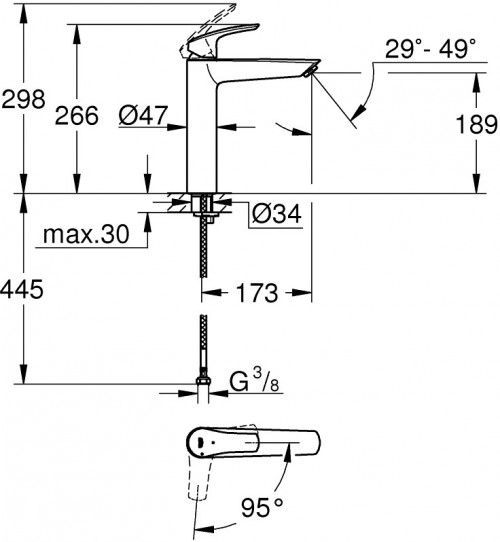 Grohe Eurosmart 24164003