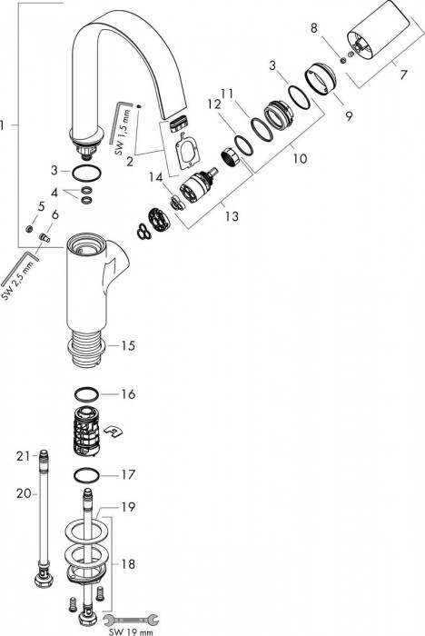 Hansgrohe Vivenis 75032000