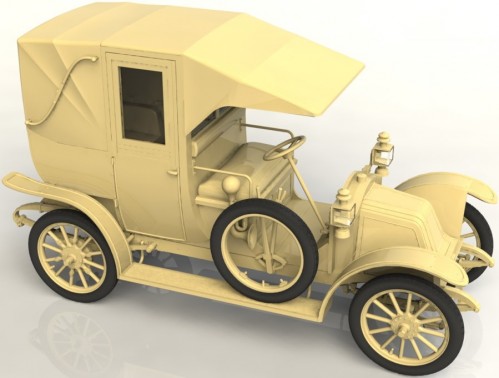 ICM Type AG 1910 Paris Taxi (1:24)