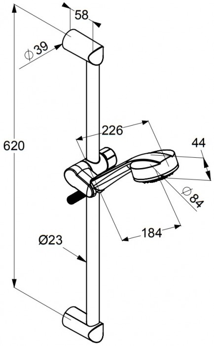 Kludi Zenta 606300500