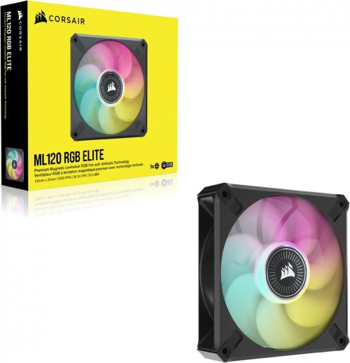 Corsair iCUE ML120 RGB ELITE Premium Single Pack