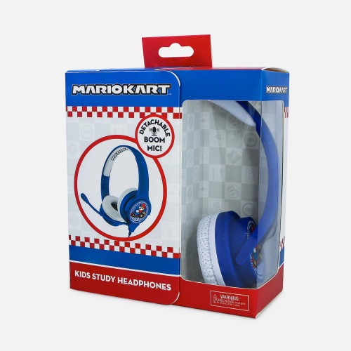 OTL Nintendo Mariokart Blue Kids Interactive Headphones