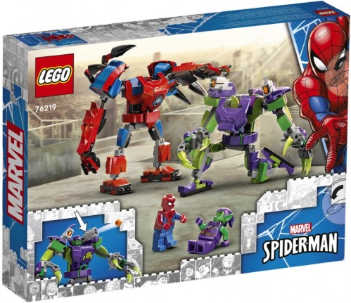 Lego Spider-Man and Green Goblin Mech Battle 76219