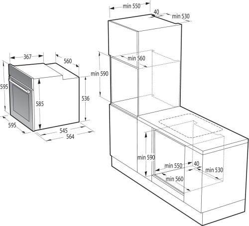 Gorenje Advanced BOSX 6747 A01 BG