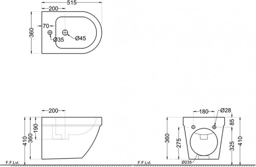 Jaquar Solo SLS-WHT-6151