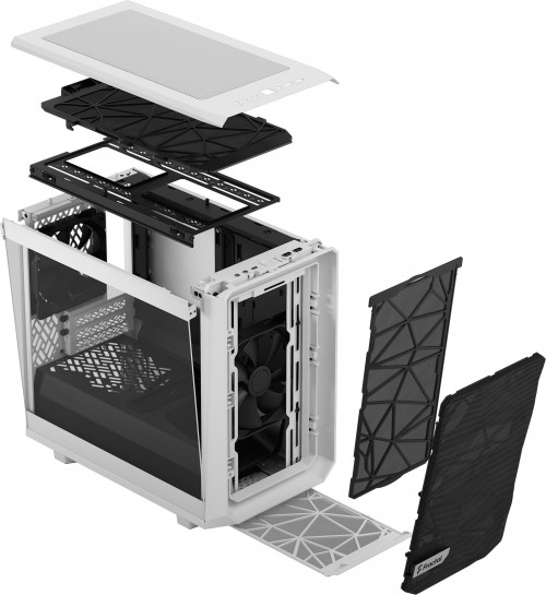 Fractal Design Meshify 2 Nano White TG Clear Tint