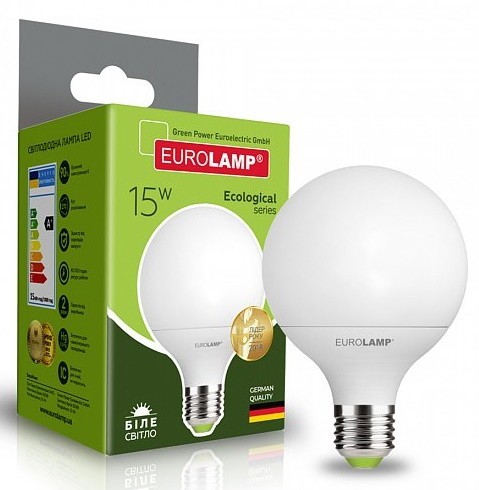 Eurolamp LED EKO G95 15W 4000K E27