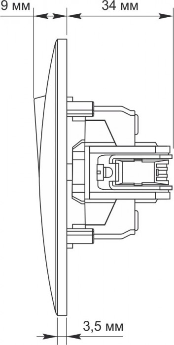 Videx VF-BNSW1P-SS