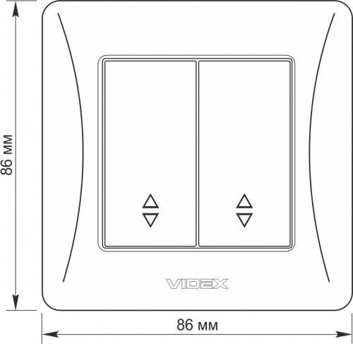 Videx VF-BNSW2P-BG