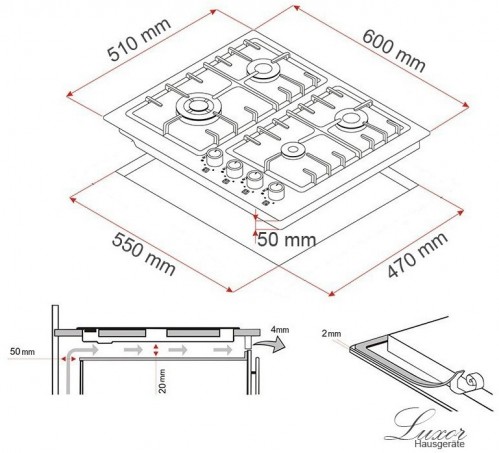Luxor EGBL 740 RBL CH