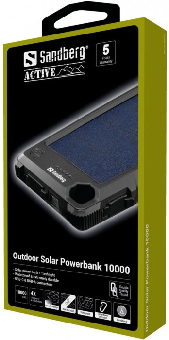 Sandberg Outdoor Solar Powerbank 10000