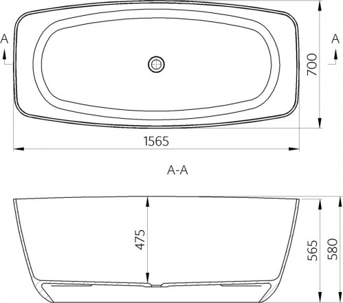 Omnires Ferrara M+ 157x70