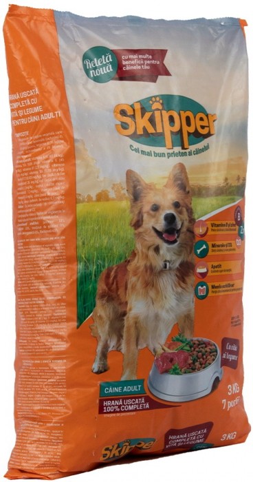 Skipper Dog Adult Beef/Vegetables 3 kg