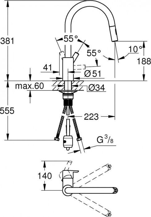 Grohe Feel 31486001