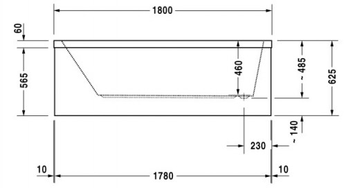 Duravit Starck 180x90 700050