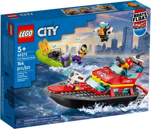 Lego Fire Rescue Boat 60373