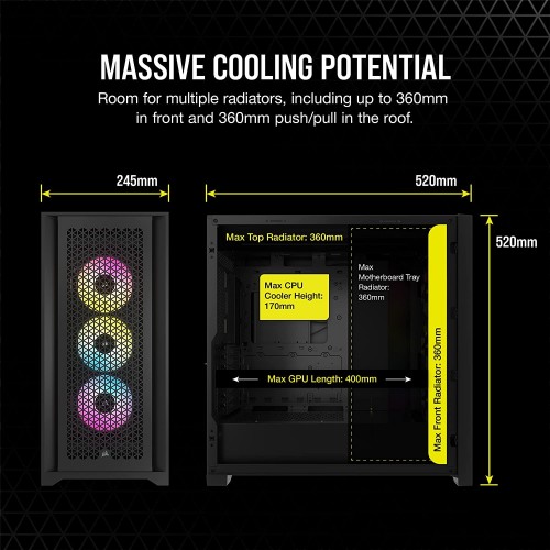 Corsair iCUE 5000D RGB Airflow