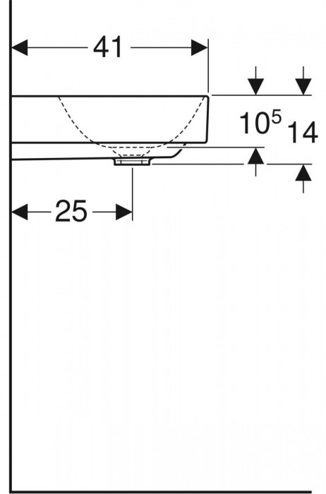 Geberit One 50 505.021.01.6