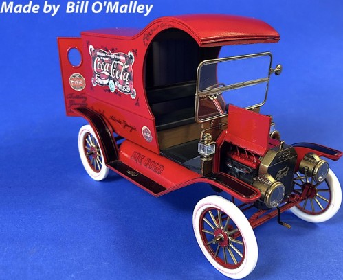 ICM Gasoline Delivery Model T 1912 Delivery Car with America